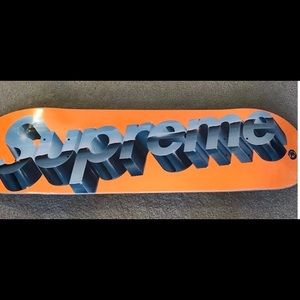 Supreme Chromo Logo Skateboard Deck